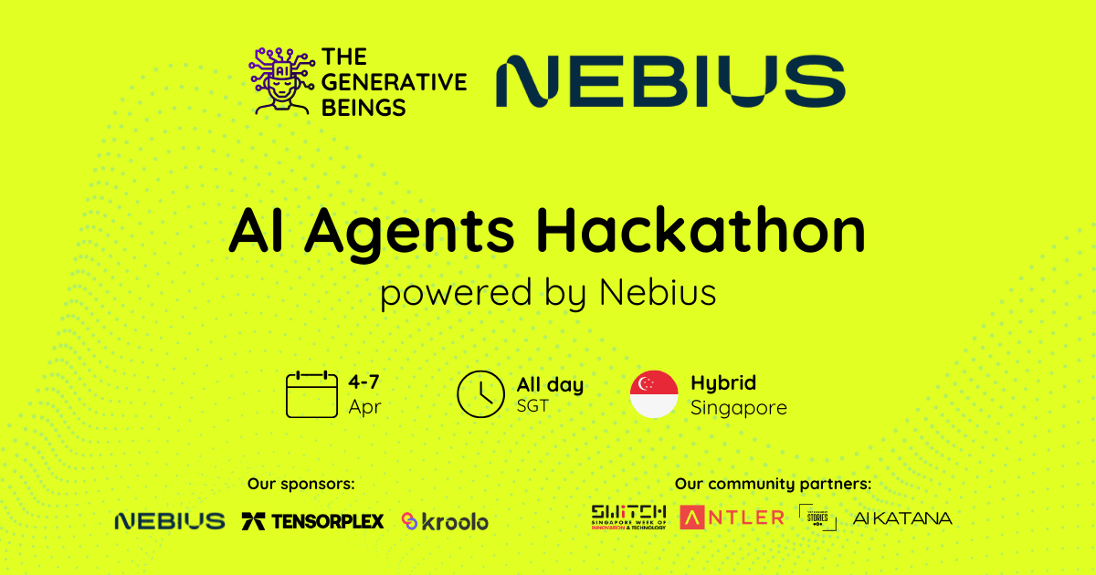 AI Agents Hackathon | TGB x Nebius