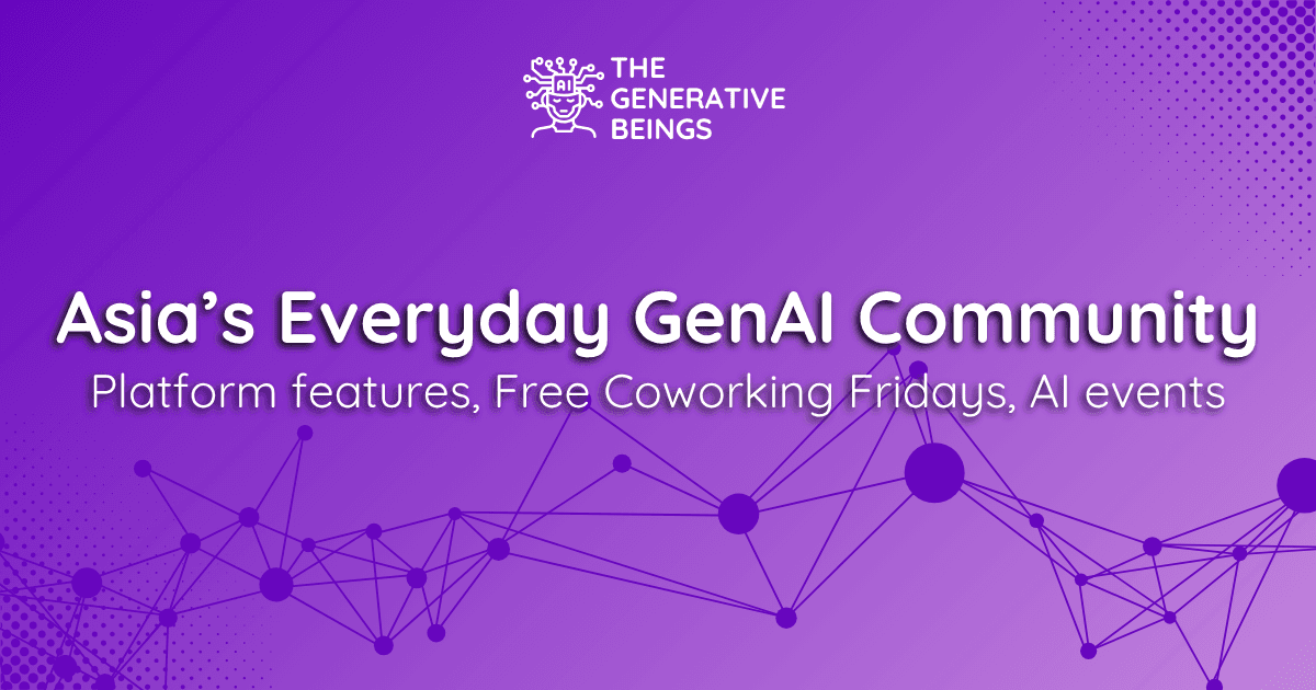 Join Asia's everyday GenAI community platform